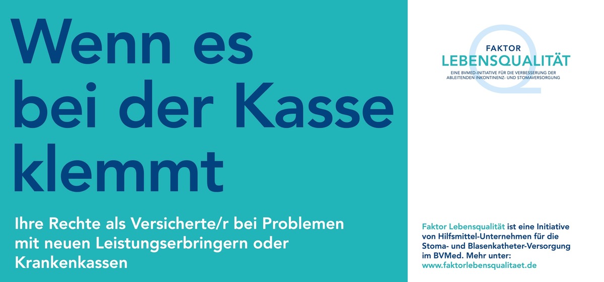 Pressemeldung Faktor Lebensqualität vom 31.3.2022 | Wenn die Versorgung mit Hilfsmitteln nicht rund läuft