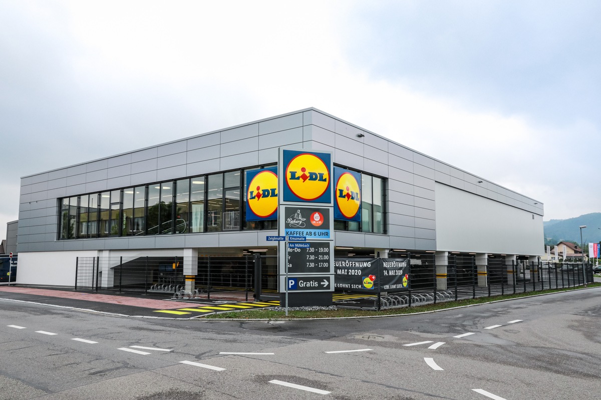 Lidl Schweiz führt neuen Filialtyp und neues Filialkonzept ein