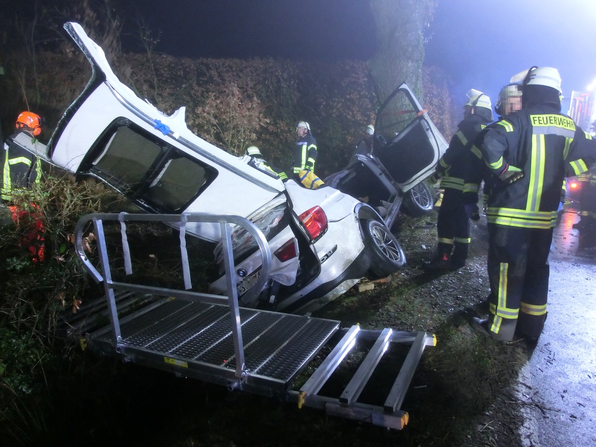 POL-OL: +++ Westerstede: schwerer Verkehrsunfall im Nebel +++