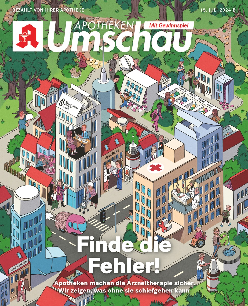 Aktiv gegen Fehler bei der Arzneimitteltherapie / Jährlich müssen etwa 250.000 Menschen wegen Medikationsfehlern ins Krankenhaus / Worauf zu achten ist, und wie man sich gegen Fehler schützt