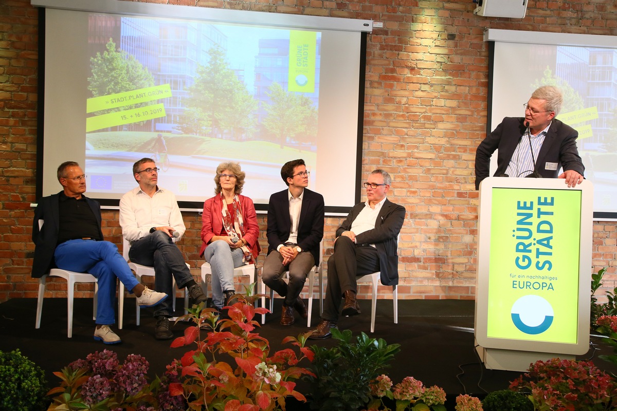 &quot;Stadtgrün und Stadtgrau endlich zusammen denken&quot; - Starke Stimmen beim Nachhaltigkeitskongress &quot;Stadt.Plant.Grün&quot; in Berlin