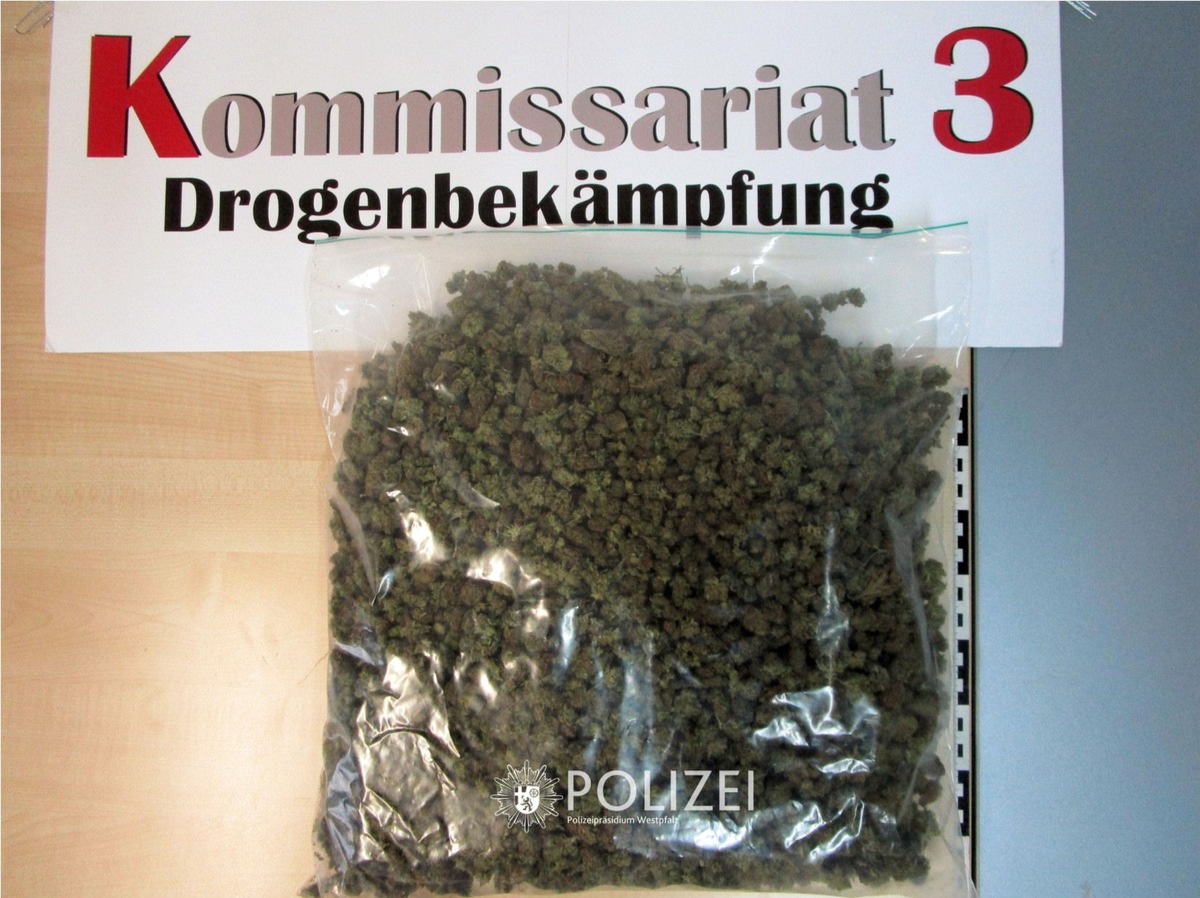 POL-PPWP: Drogendealer geschnappt, Marihuana sichergestellt