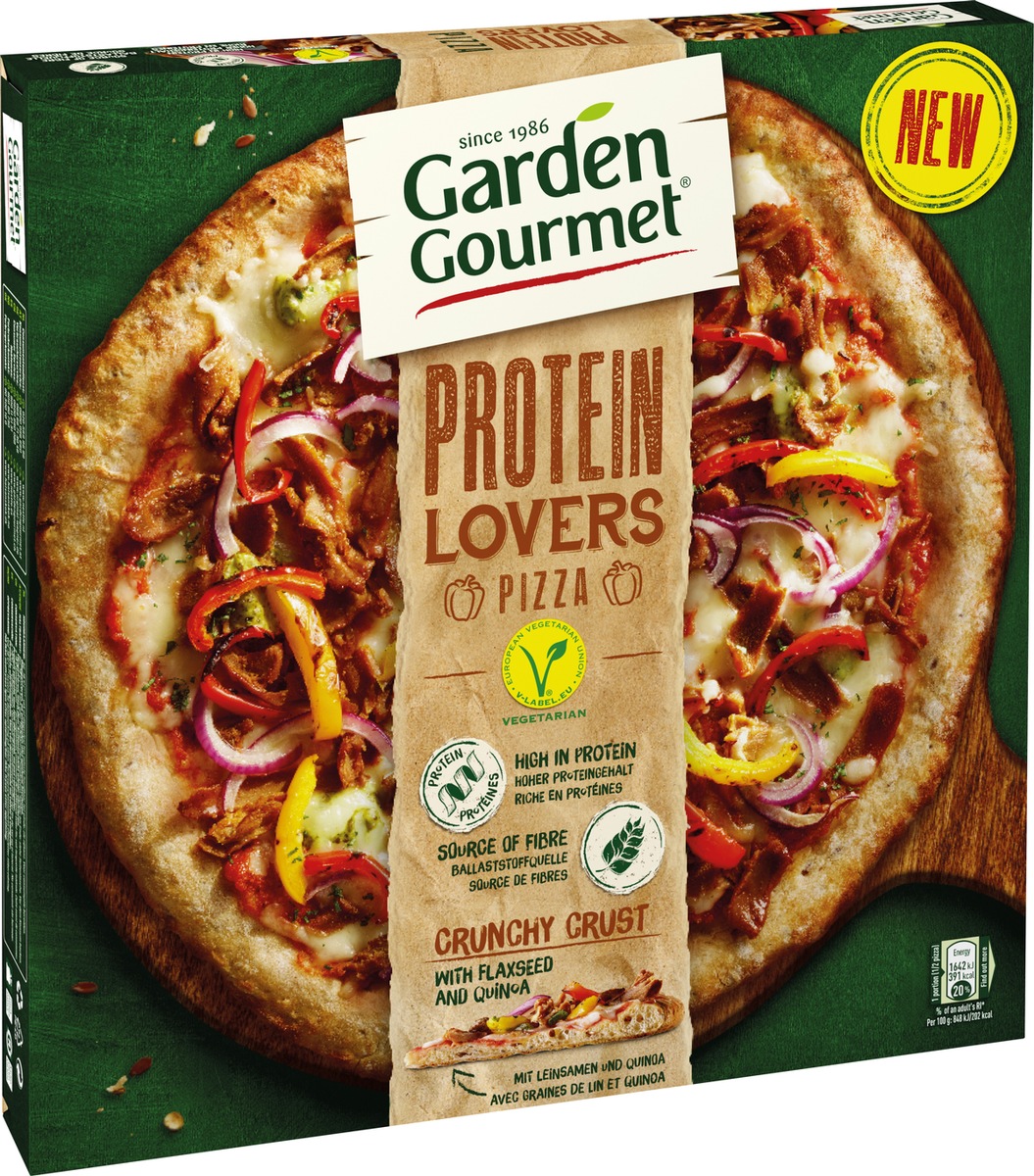 Jetzt wird&#039;s vegetarisch: Garden Gourmet erweitert sein Sortiment um leckere Pizza-Kreationen!