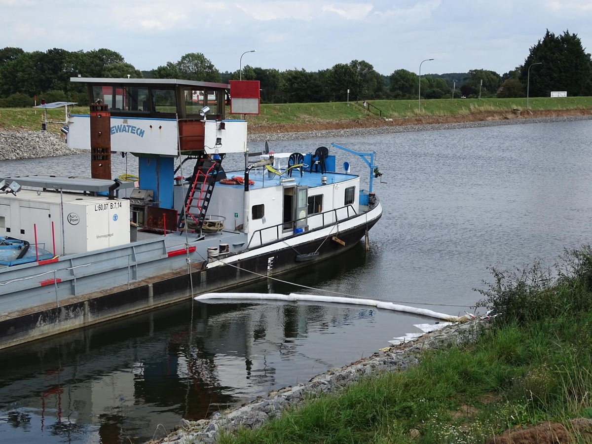 POL-NI: Langwedel/Nienburg-Wasserschutzpolizei Nienburg ermittelt bei Gewässerverunreinigung.