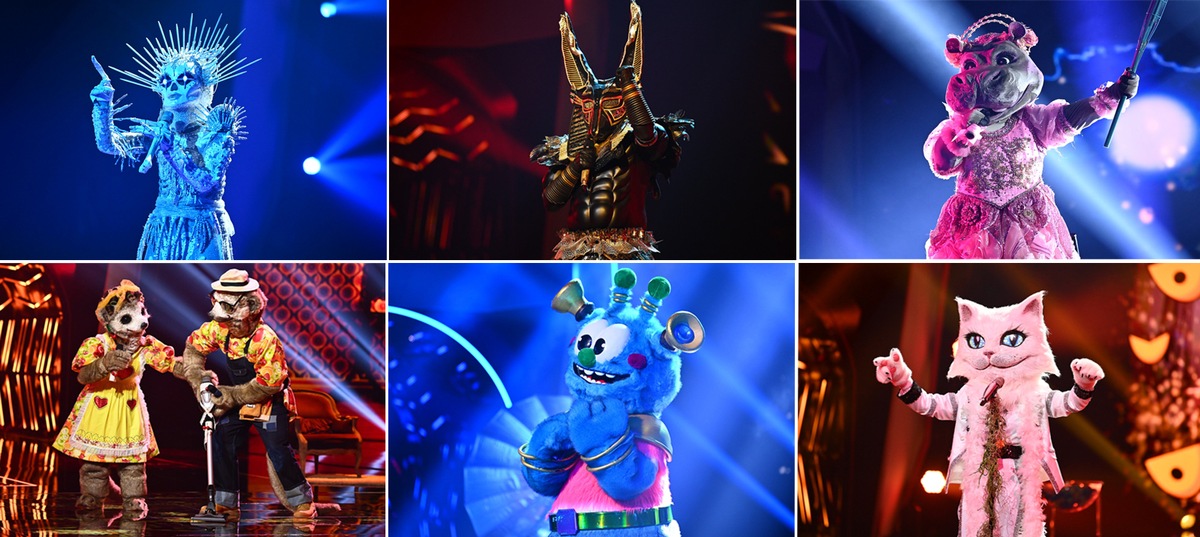 Dienstags-Rätsel am Montag: &quot;The Masked Singer&quot; feiert das Halbfinale bereits am Montag, 16. November, live auf ProSieben / Was sagt Sarah Lombardi zu den Skelett-Gerüchten?