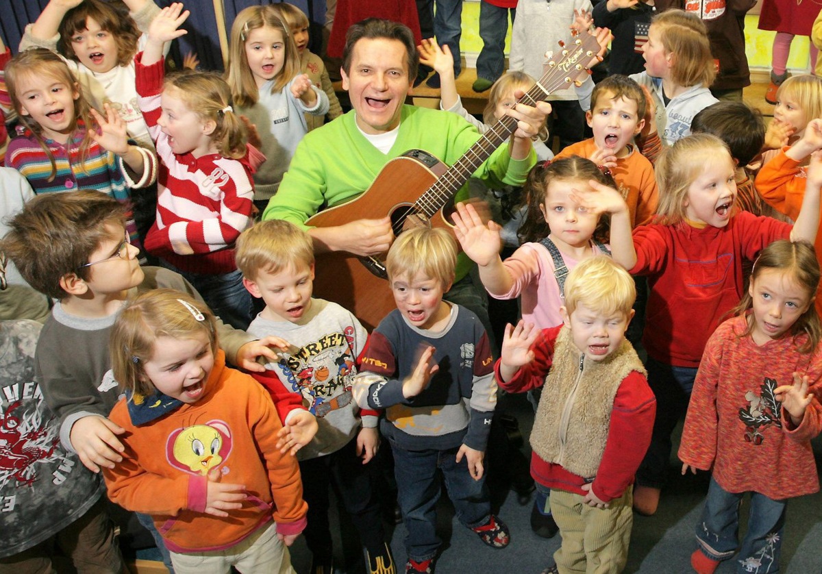 Detlev Jöcker erneut erfolgreichster Kinderliedermacher