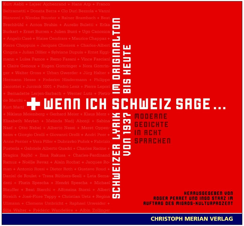 Lirica svizzera in tono originale / Il Percento culturale Migros e il Christoph Merian Verlag pubblicano un audiolibro di lirica