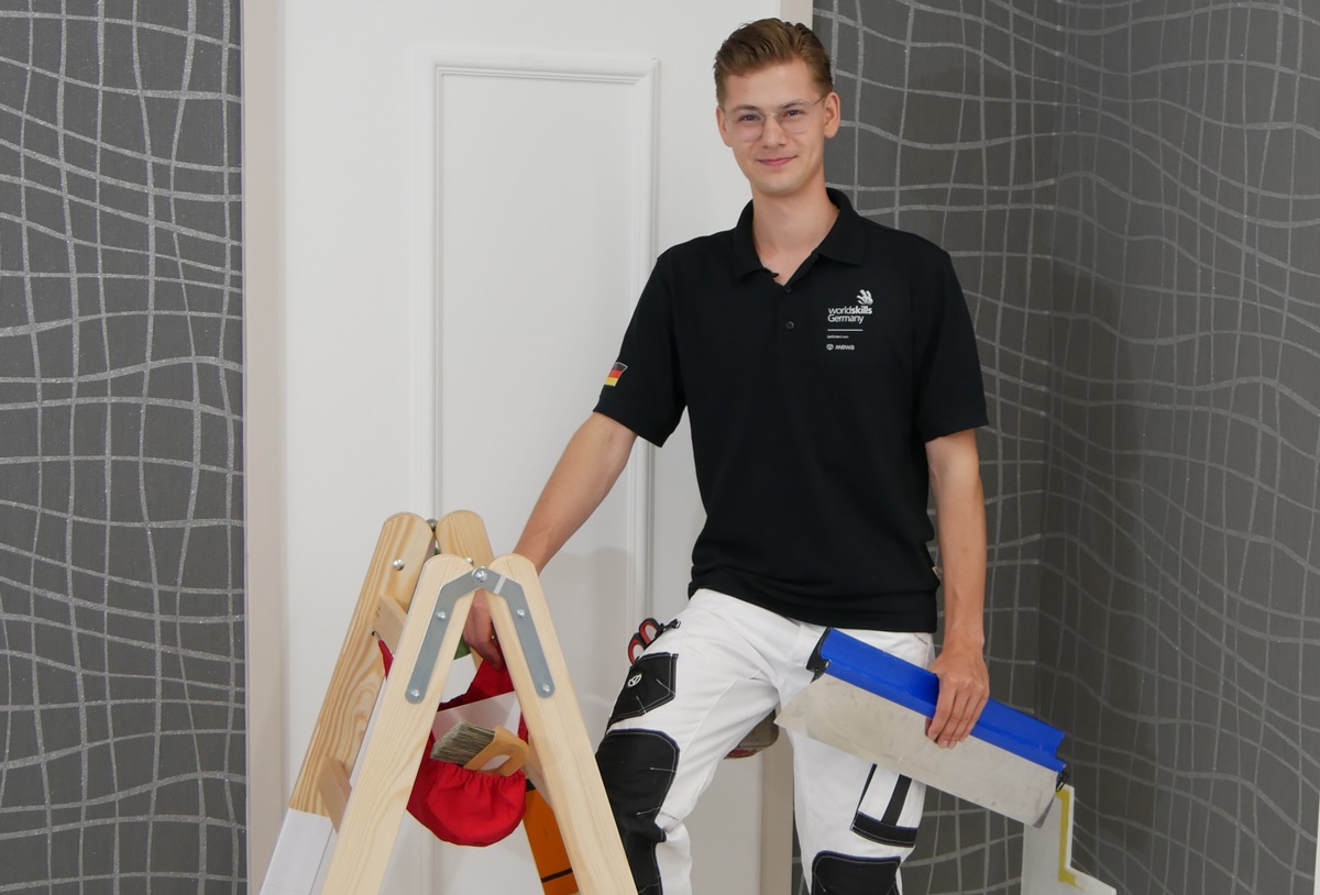 WorldSkills 2024: Der Hesse Janick Mensinger vertritt das deutsche Maler- und Lackiererhandwerk bei der Handwerks-WM in Lyon