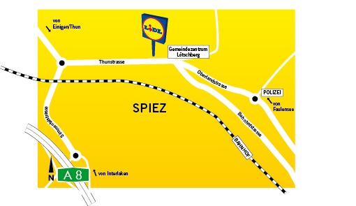 Spiez: Lidl Schweiz eröffnet 88. Filiale / Mit der Eröffnung der vierten Filiale im Berner Oberland stärkt Lidl Schweiz die regionale Präsenz und setzt den Expansionskurs fort (BILD)