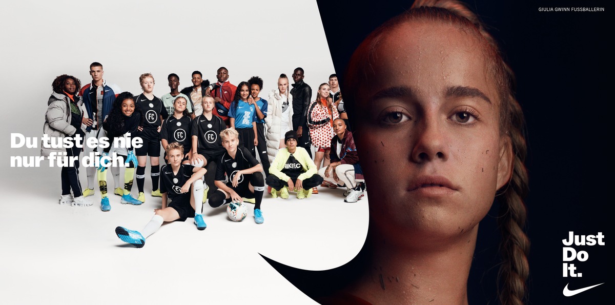 DU TUST ES NIE NUR FÜR DICH / Nike launcht Just Do It-Kampagne für Deutschland