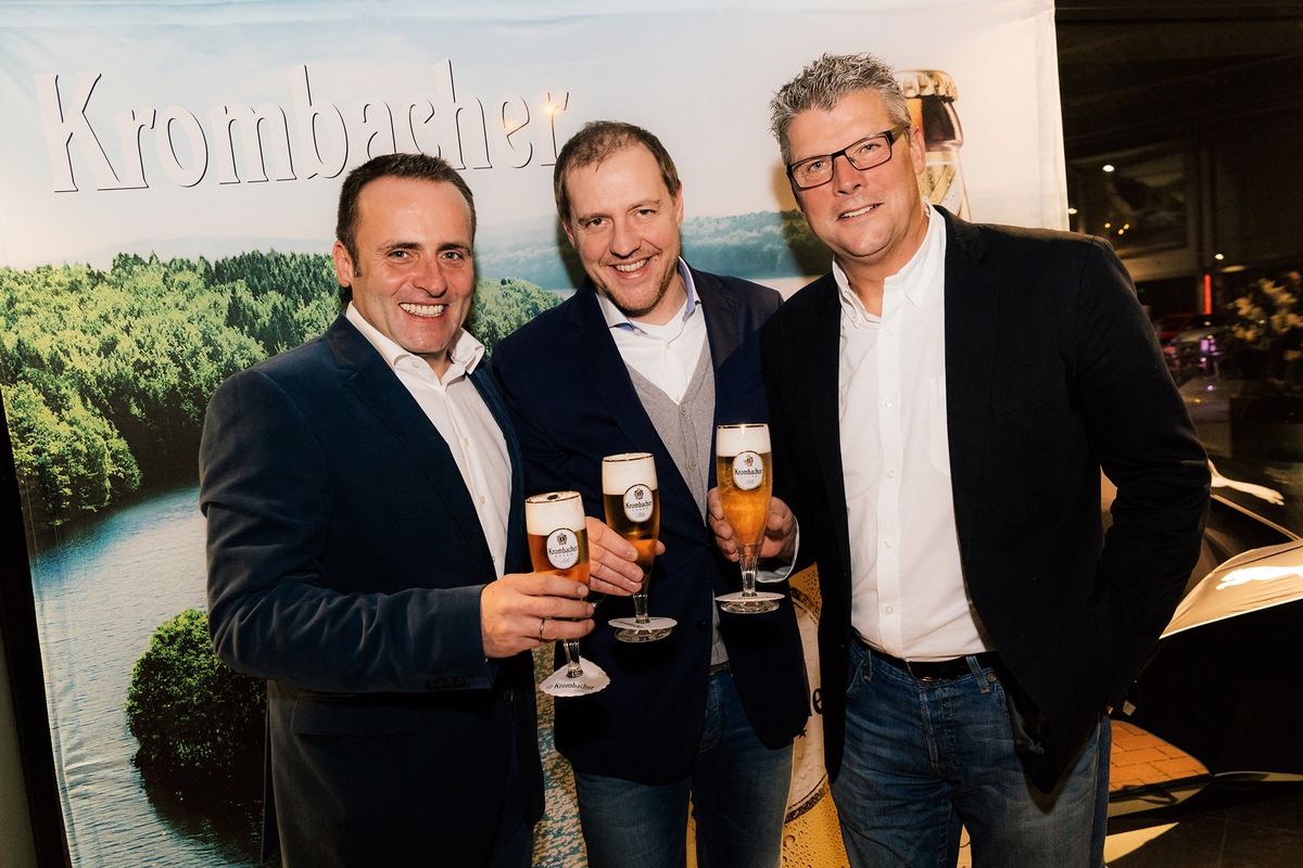 Vertragsverlängerung zwischen Krombacher Brauerei und GOFUS e.V. - Treue Partnerschaft hat sich bewährt