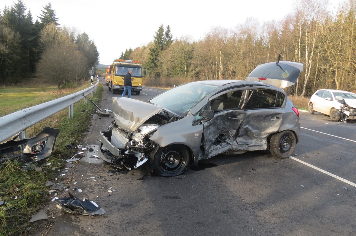 POL-PPTR: Verkehrsunfall mit Verletzten