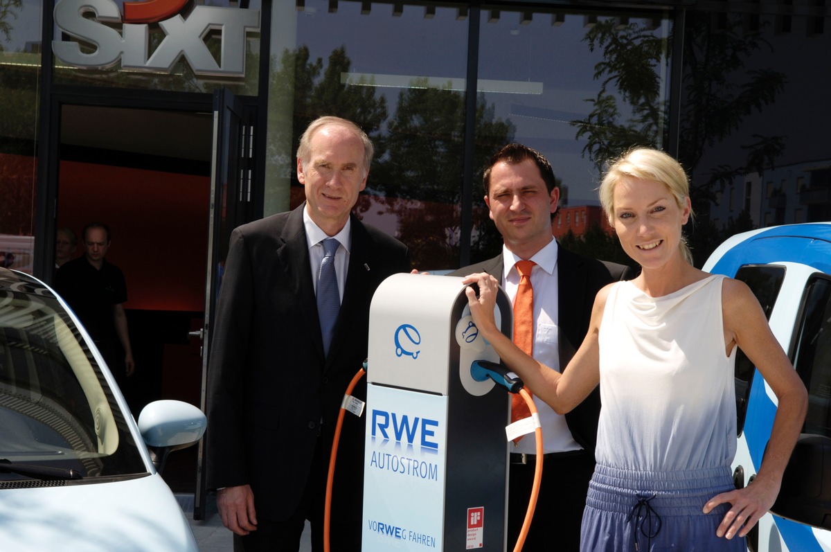 Sixt und RWE setzen Münchens Straßen unter Strom (mit Bild)