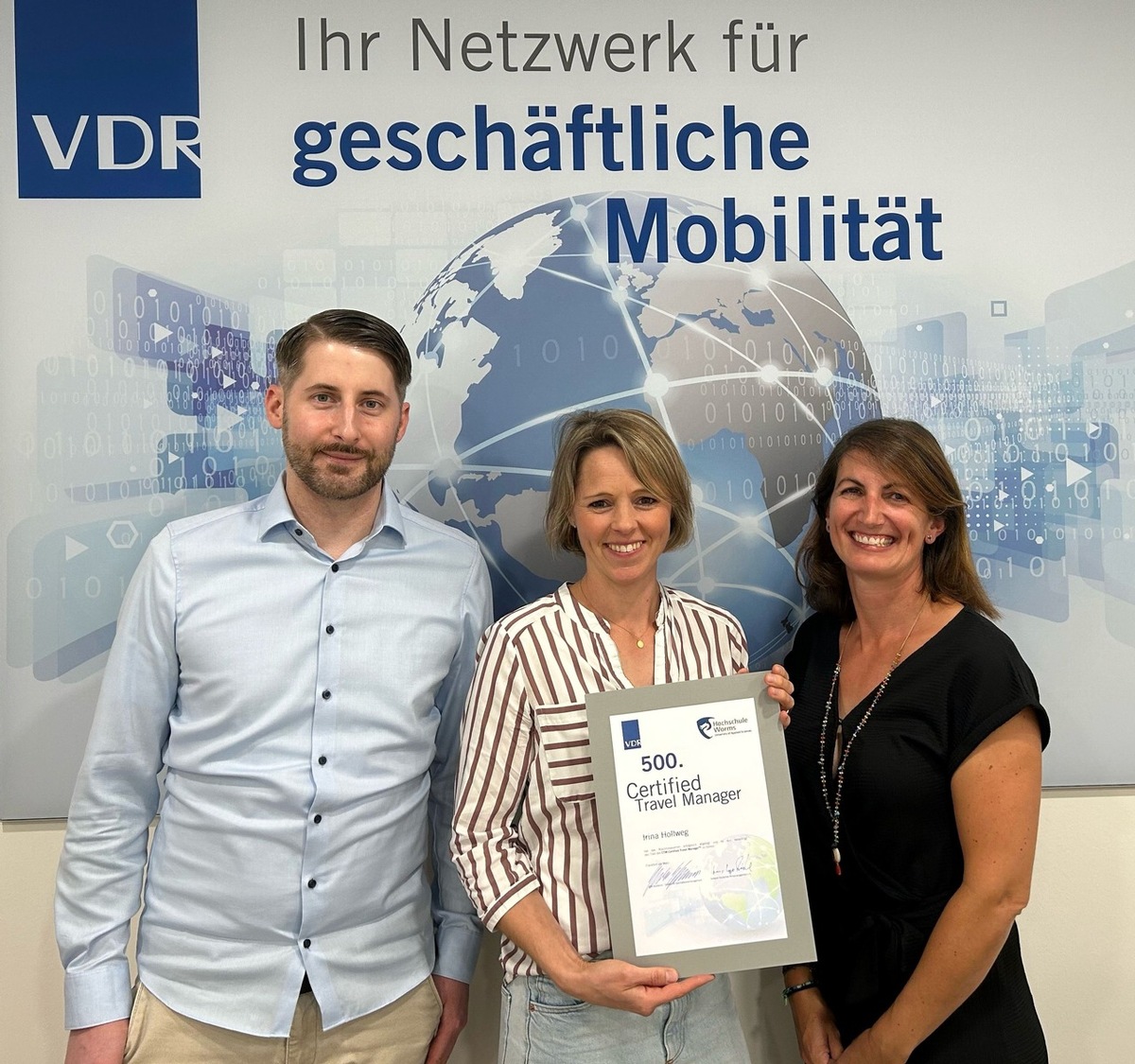 VDR-Medienmitteilung: Geschafft! VDR-Akademie verleiht 500. Zertifikat zum Certified Travel Manager™