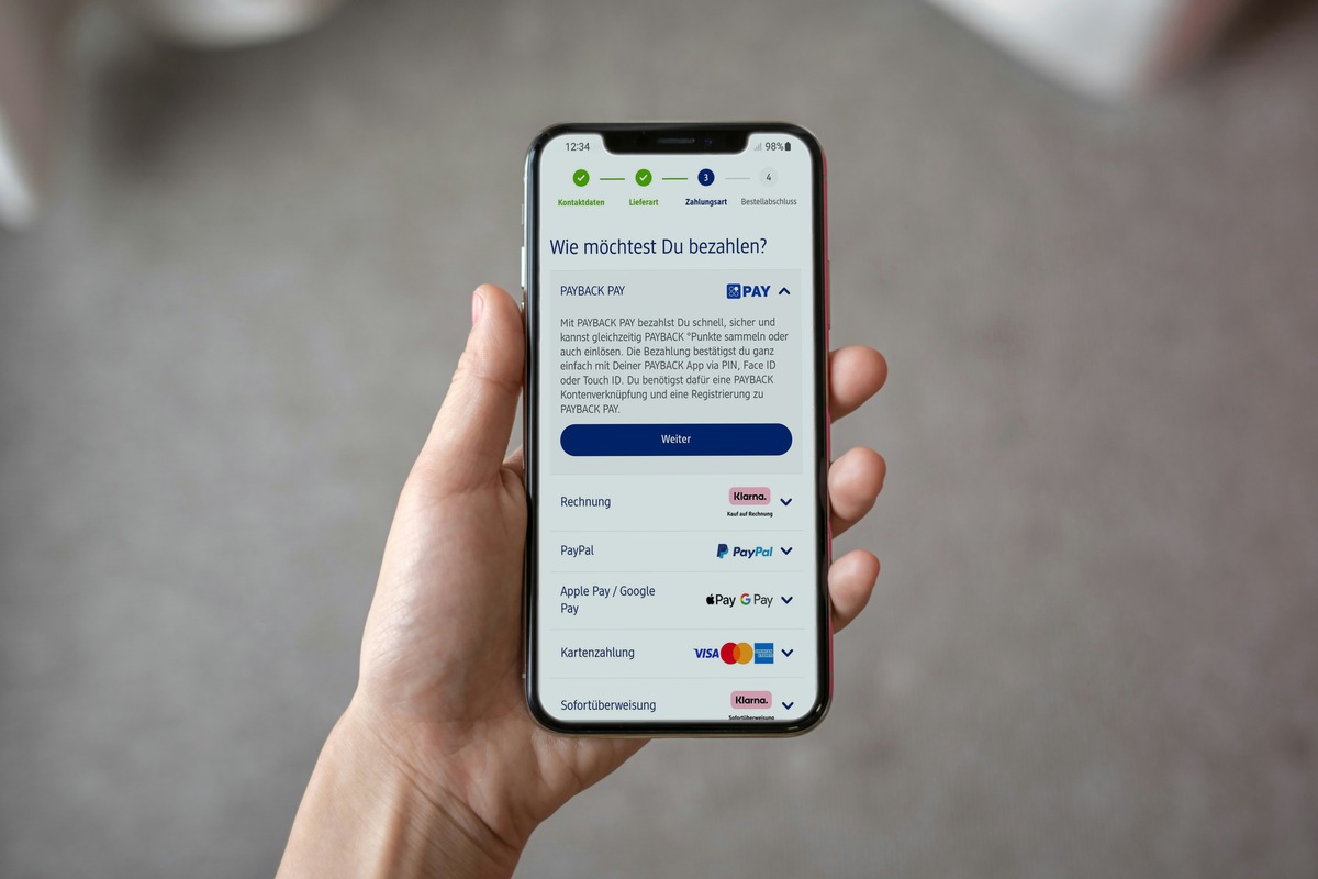 Neu: Jetzt mit PAYBACK PAY auch online bezahlen