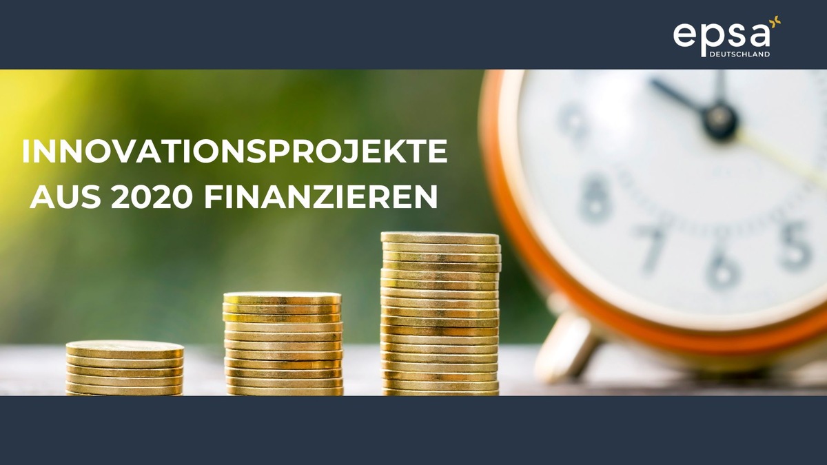 Innovationsprojekte aus 2020 finanzieren: Jetzt noch Fördermittel bis Ende Januar 2024 betragen!