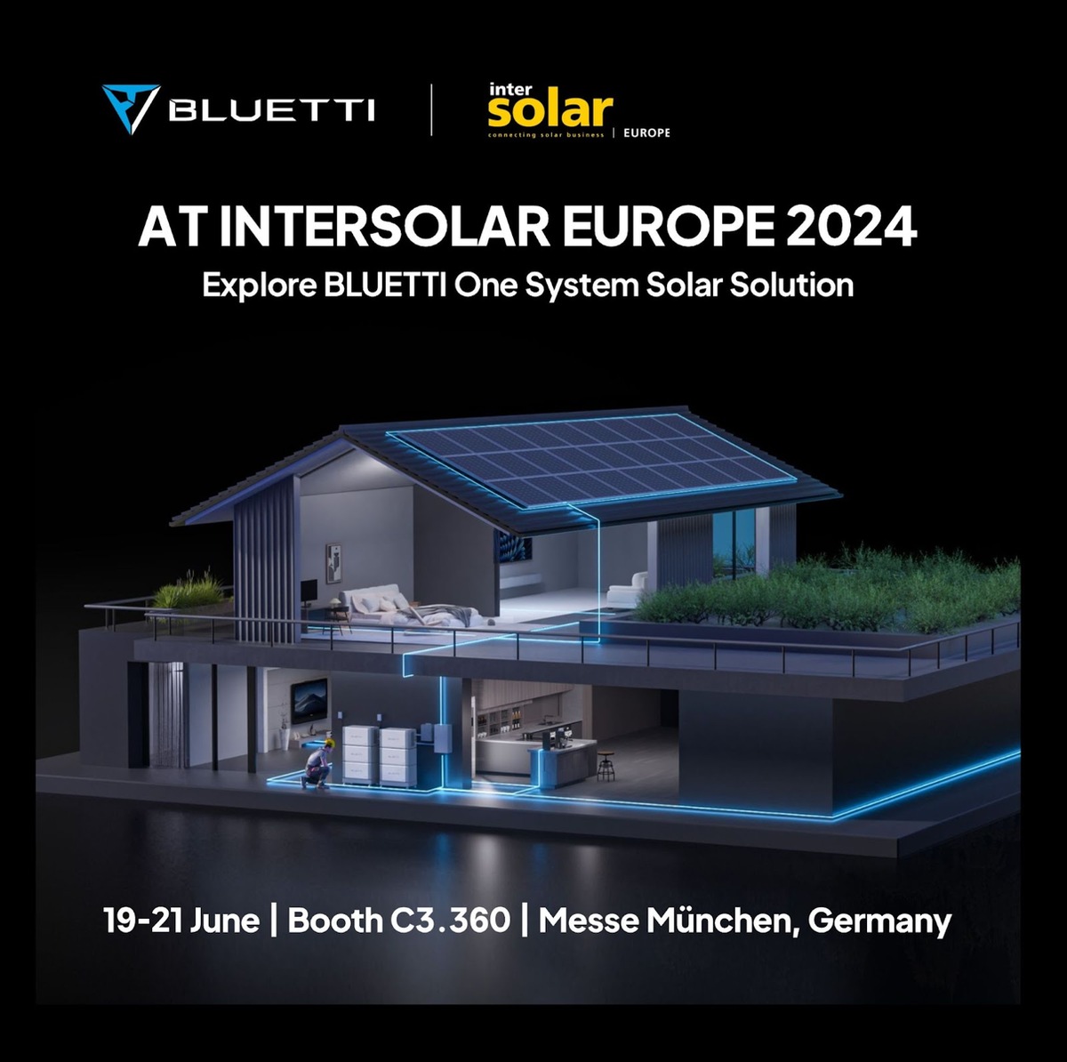 Die Zukunft strahlt hell: Das war die intersolar 2024 mit BLUETTI / Solarziegel sind nur eine von zahlreichen Innovationen, die die Besucher begeisterten