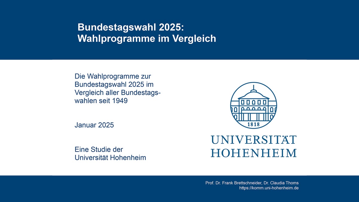 Wahlprogramme: kürzer, aber schwer verständlich