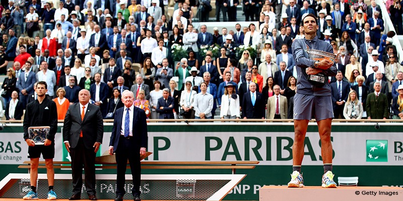 120 Stunden ultrascharfes Tennis: Eurosport und HD+ präsentieren Roland-Garros in UHD HDR