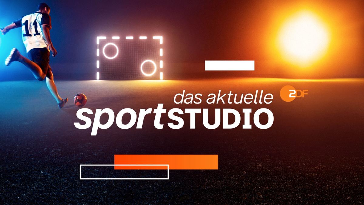 Neues Design: Der ZDF-&quot;sportstudio&quot;-Samstag in Orange-Heat