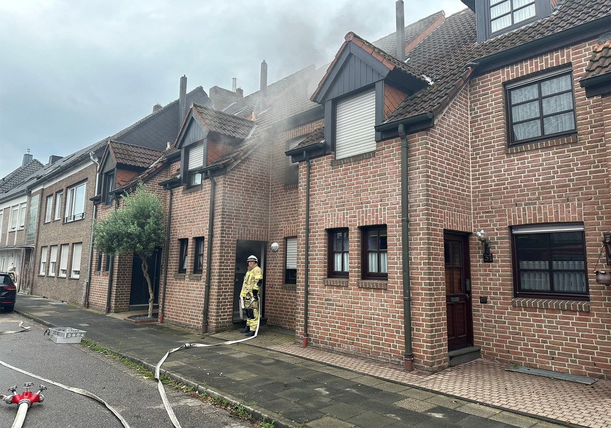 FF Goch: Gebäude nach Trocknerbrand unbewohnbar