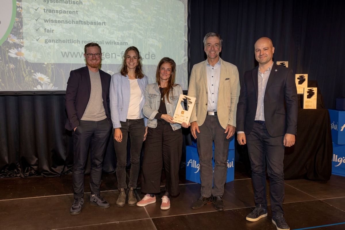 R.E.G.E.N.-Fund gewinnt Sonderpreis für Nachhaltigkeit der Allgäuer Gründerbühne 2024