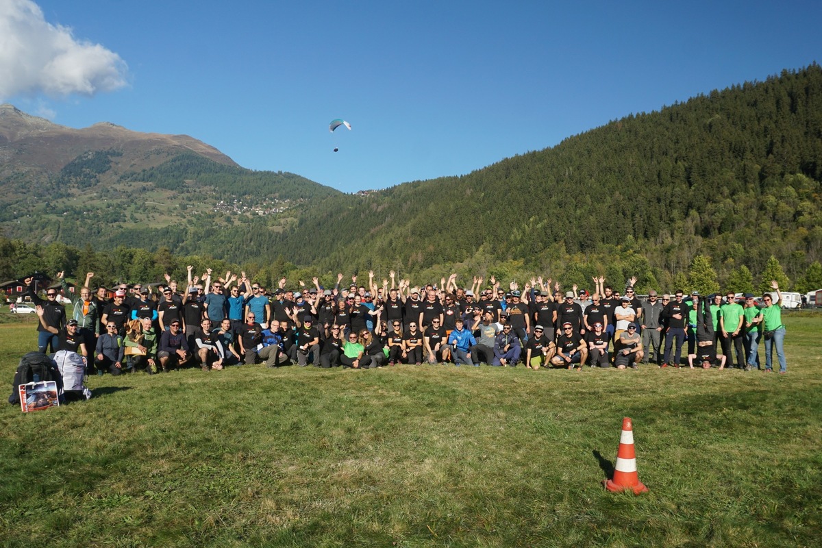 7. ROLLIBOCKTROPHY – die beliebte HIKE &amp; FLY Veranstaltung am Grossen Aletschgletscher