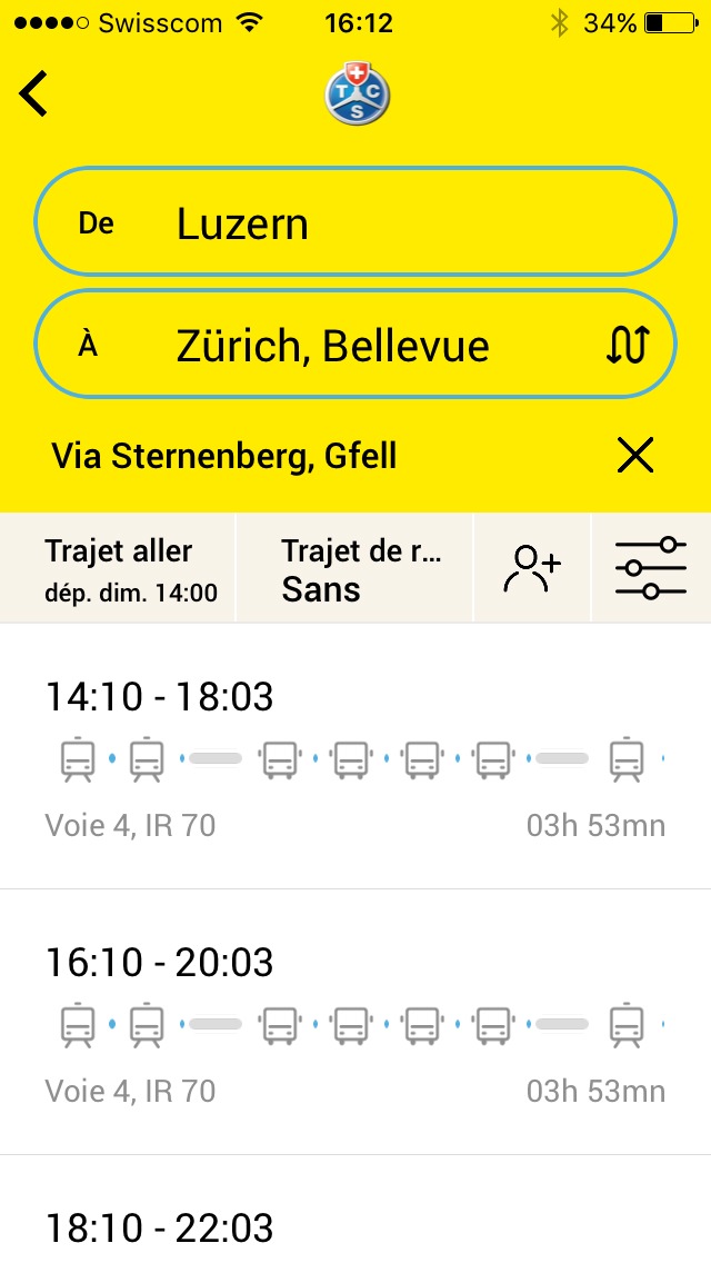 Le TCS lance &quot;Simplement mobile&quot; : acheter avec une seule application des tickets de transport, réserver des places de parc et organiser des services de taxi