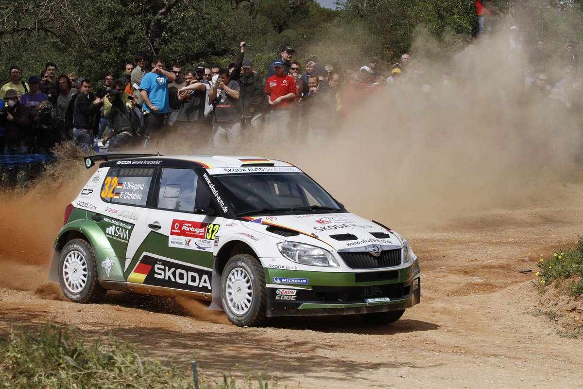 SKODA Junior Sepp Wiegand nach gutem Shakedown bereit für die Rallye Portugal (BILD)