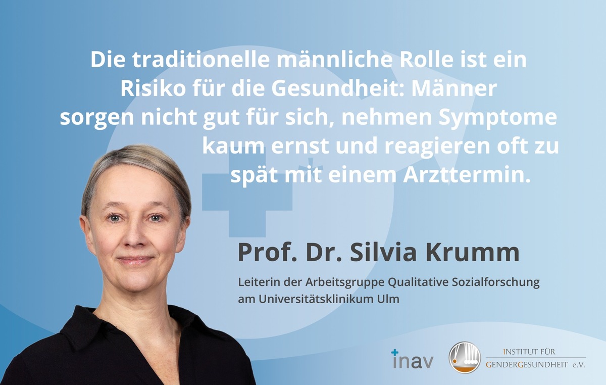 Pressemitteilung Dritter: Männer stehen sich für eine bessere Gesundheitsversorgung selbst im Weg