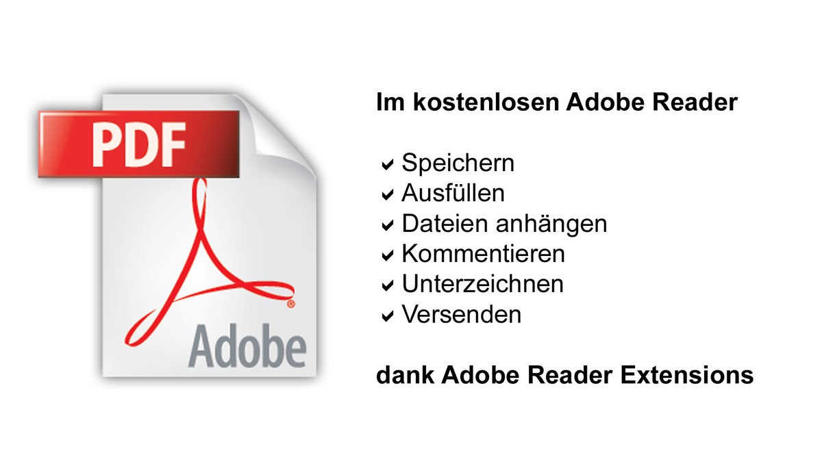 Absolute Development AG weckt die verborgenen Funktionen von Adobe Reader