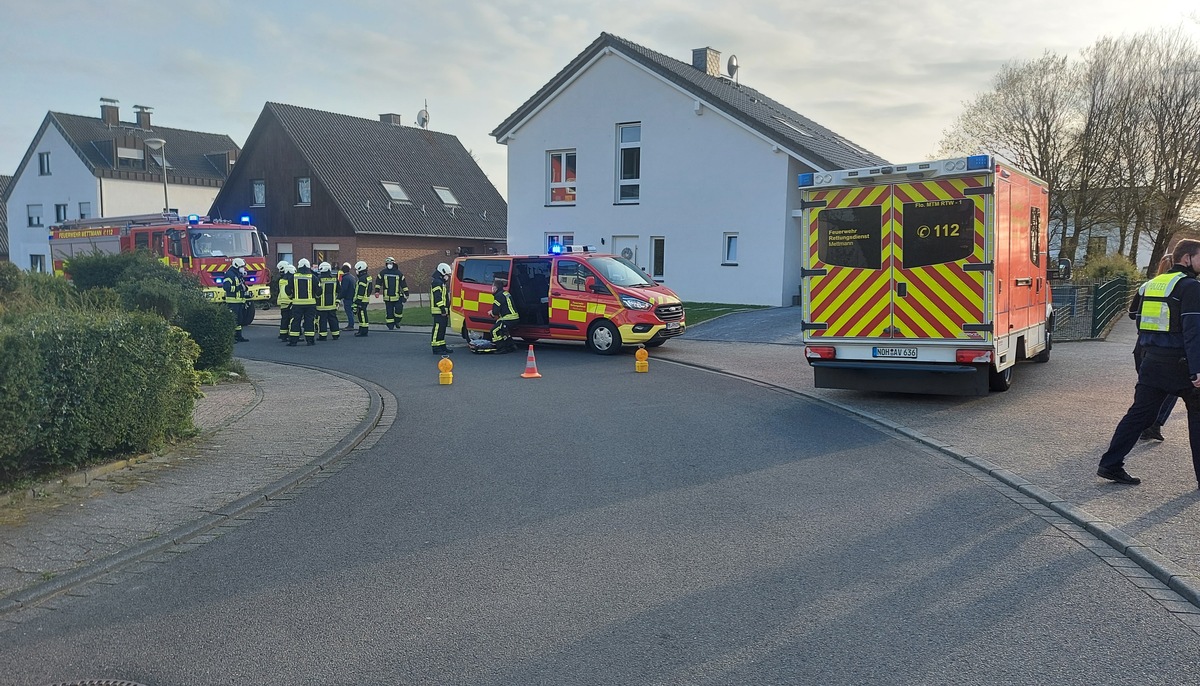 POL-ME: Laubenbrand und Rauchgasverletzter nach technischem Defekt - Mettmann - 2104014