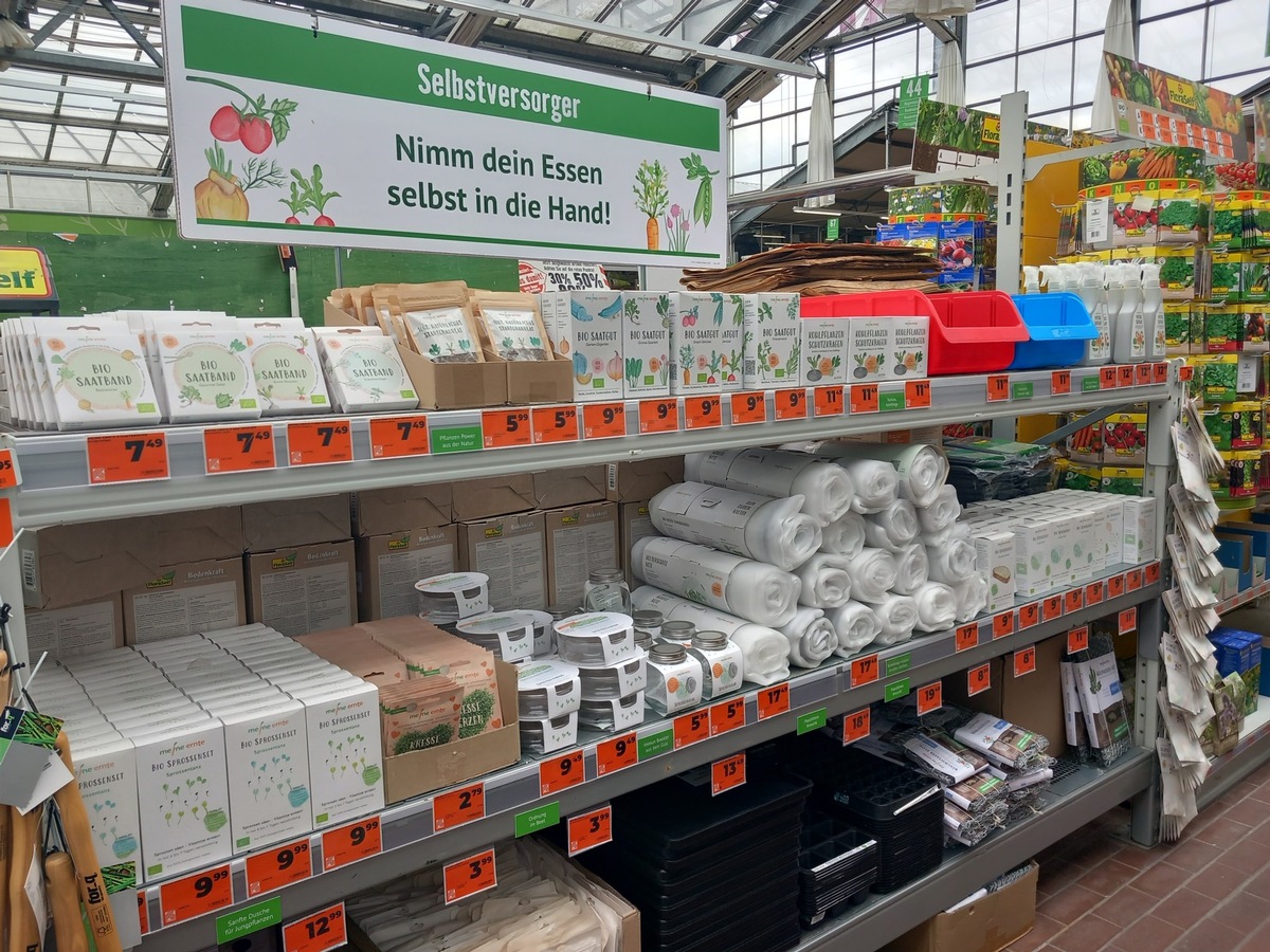 Pressemitteilung: HORNBACH und „meine ernte“ bauen Produktangebot für naturnahes Gärtnern aus