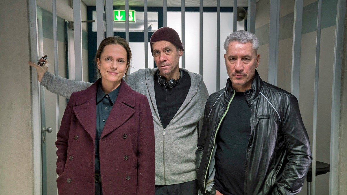 Dreharbeiten in Hamburger JVA für NDR Thriller mit Claudia Michelsen, Charly Hübner, Ralph Herforth und Matthias Koeberlin