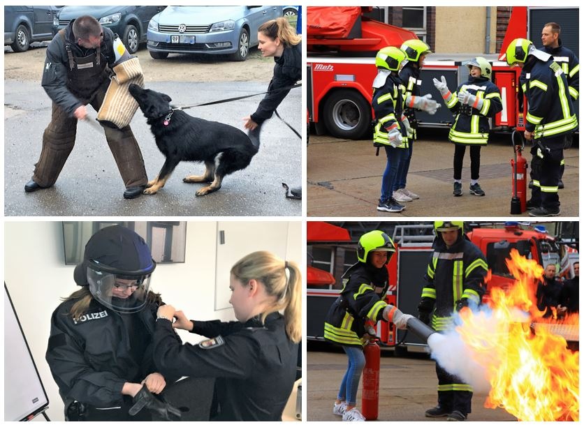 POL-HWI: Girls´Day bei der Polizei und der Berufsfeuerwehr Wismar