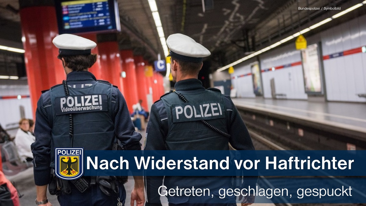 Bundespolizeidirektion München: Bundespolizei-Rechtsmedizin-Haftanstalt
33-Jähriger heute vor Haftrichter