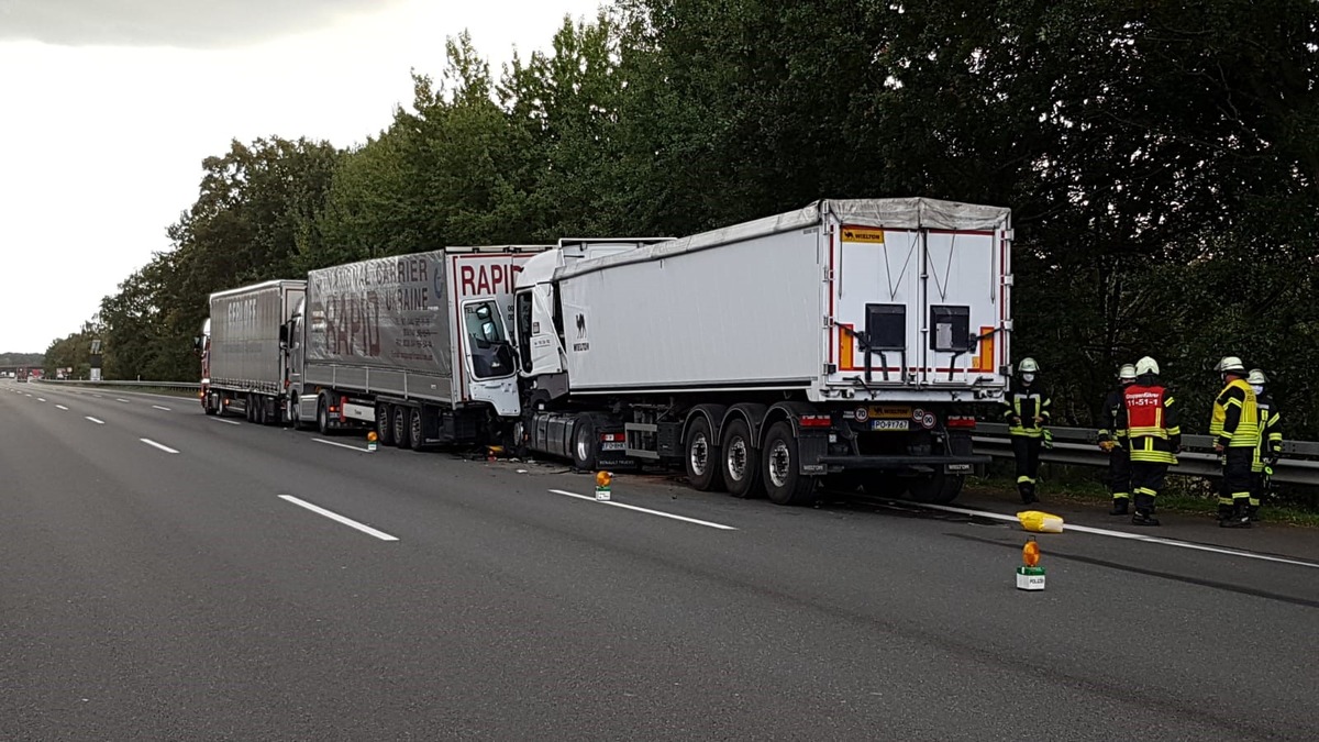 POL-HK: Heidekreis / A7: Nachtrag zum Unfall am Stauende