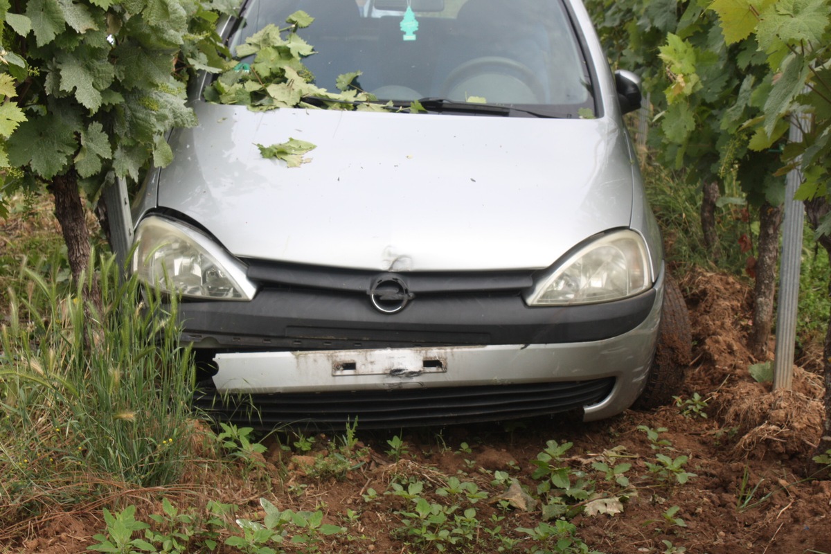 POL-PDLD: Edesheim, L 507 Falschparker im Weinberg!!!