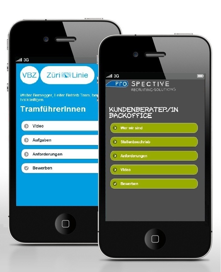 Wie Mobile und die Rekrutierung zusammenfinden / Prospective entwickelt ein mobile-optimiertes Stelleninserat