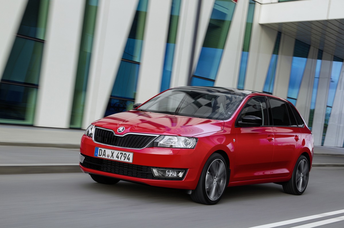 SKODA Rapid Spaceback am Start (BILD)