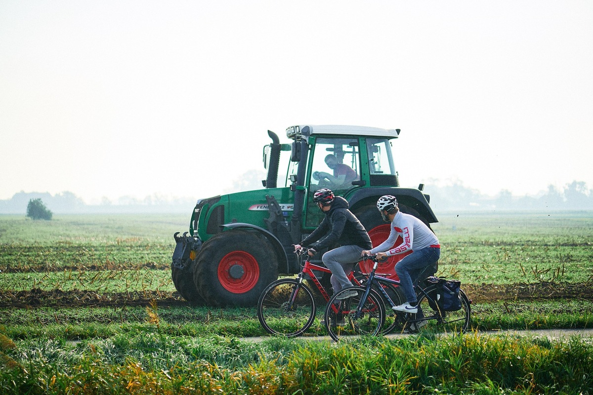 Unbekanntes Land zwischen den Küsten