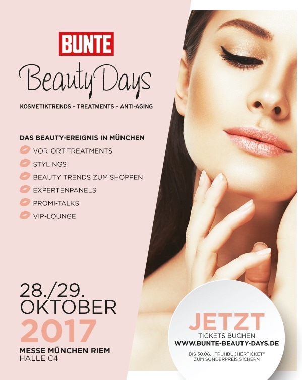 Die Programm-Highlights der ersten &quot;Bunte Beauty Days&quot;