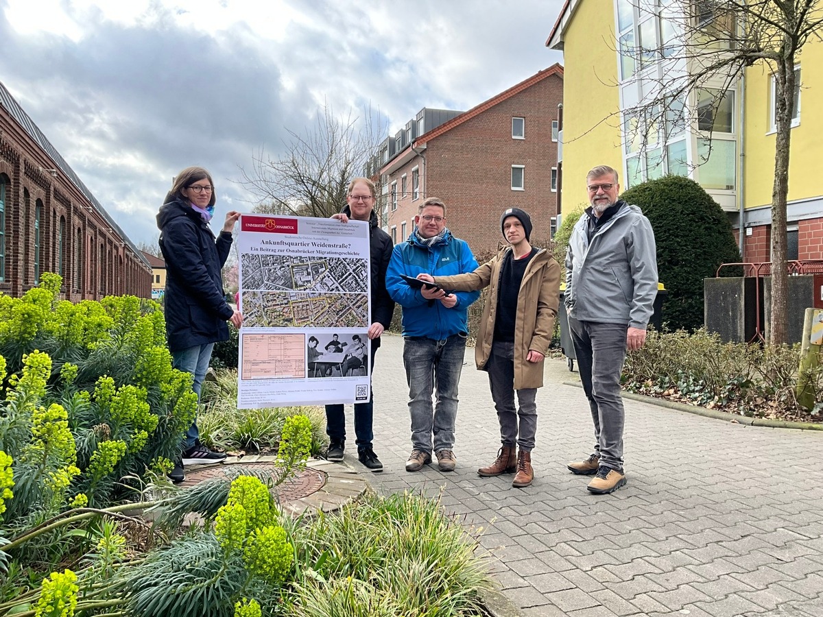 Ankunftsquartier Weidenstraße: ​Neue digitale Ausstellung von Studierenden der Universität Osnabrück ist online