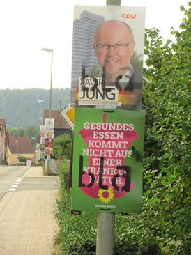 POL-PPWP: Wahlplakate beschmiert - Zeugen gesucht!