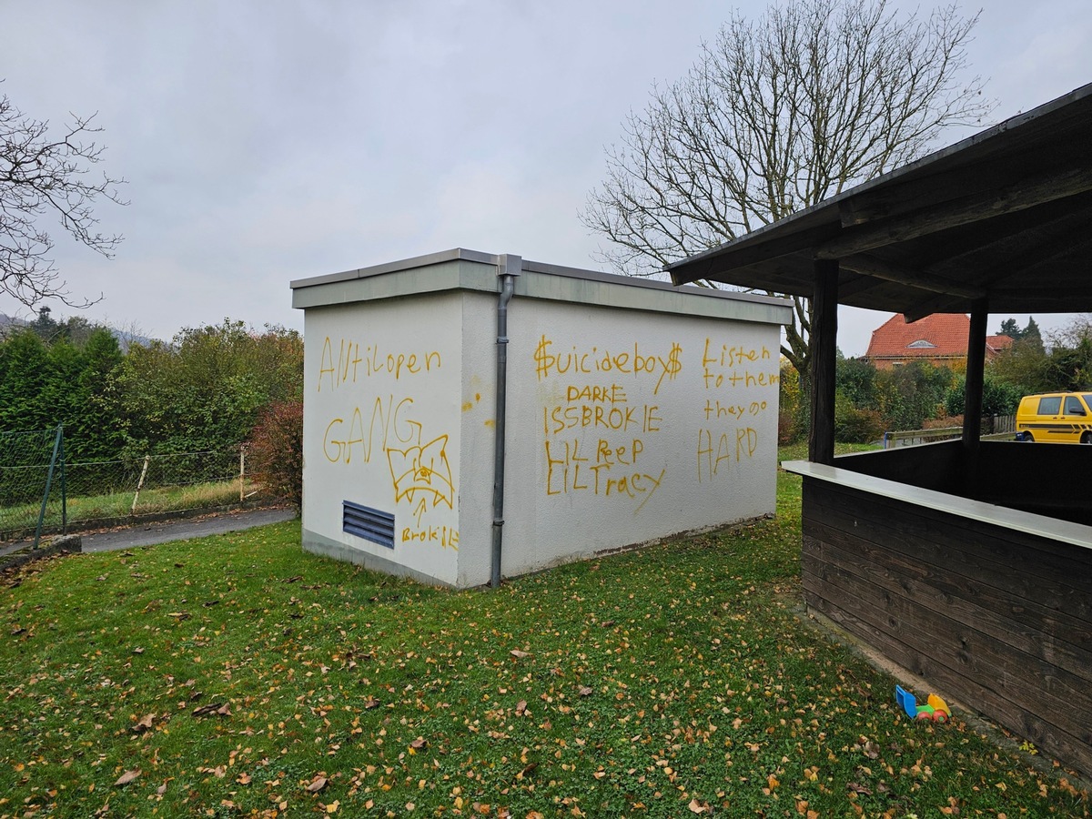 POL-NI: Mehrere Sachbeschädigungen durch Graffiti in Bernsen