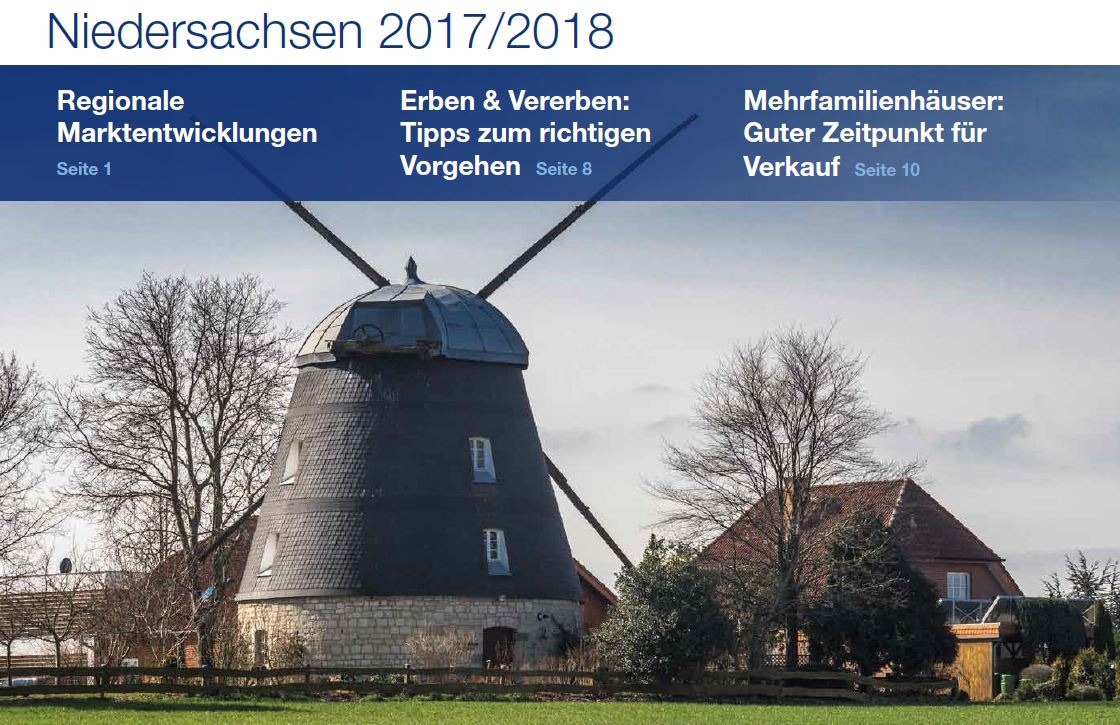 PM Immobilienmarktzahlen Niedersachsen 2017 | PlanetHome Group GmbH