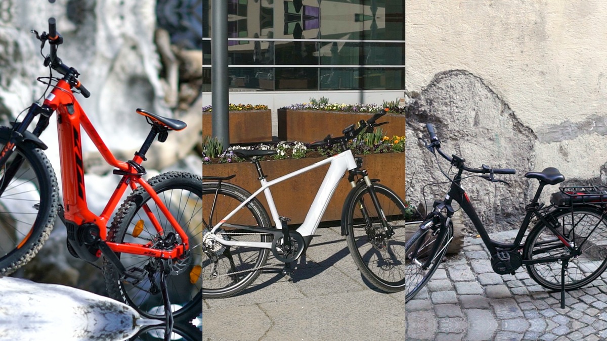 ADAC e-Ride: Welches E-Bike passt zu Dir? / Qual der Wahl: E-Bike-Modelle  und deren
