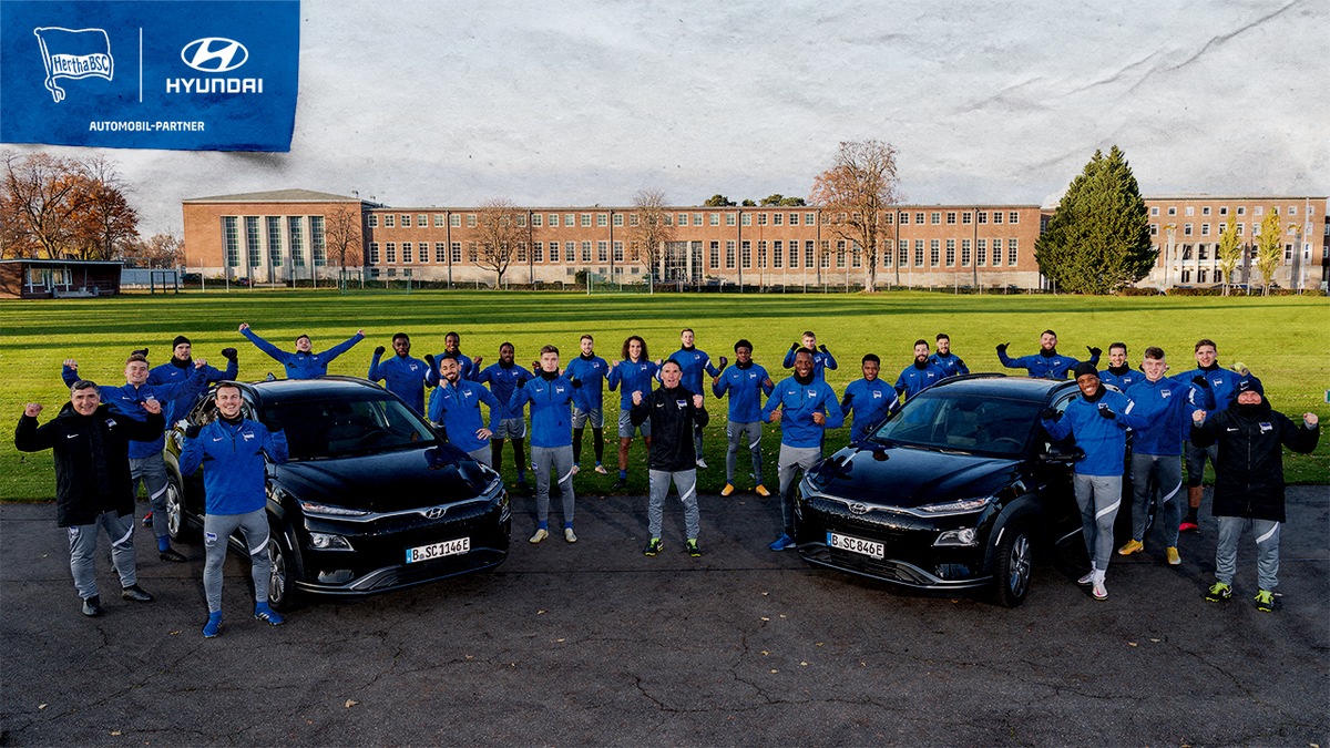 Hertha BSC und Hyundai verlängern Partnerschaft um weiteres Jahr