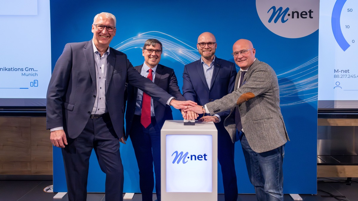 Deutschland-Premiere: M-net führt ersten Glasfaseranschluss mit 5 Gigabit pro Sekunde für Privatkunden ein