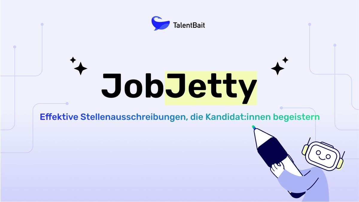 Von Algorithmen unterstützt: Wie JobJetty Recruiting-Prozesse optimiert / Sekunden statt Stunden: Mit maßgeschneiderten Stellenausschreibungen in Rekordzeit zum Erfolg